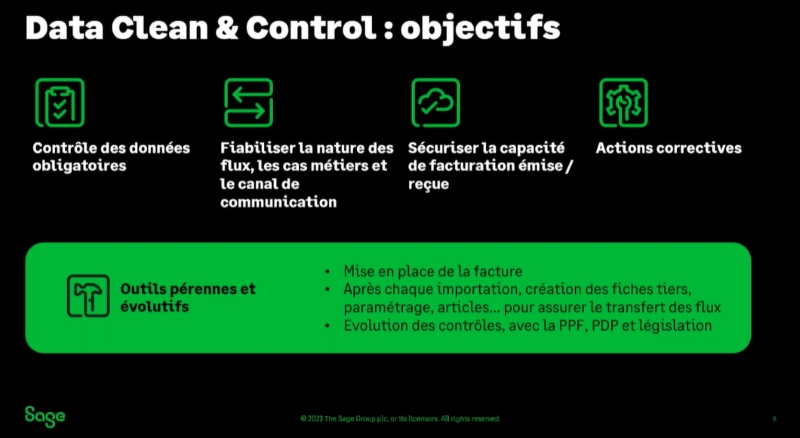 Sage DCC Objectifs